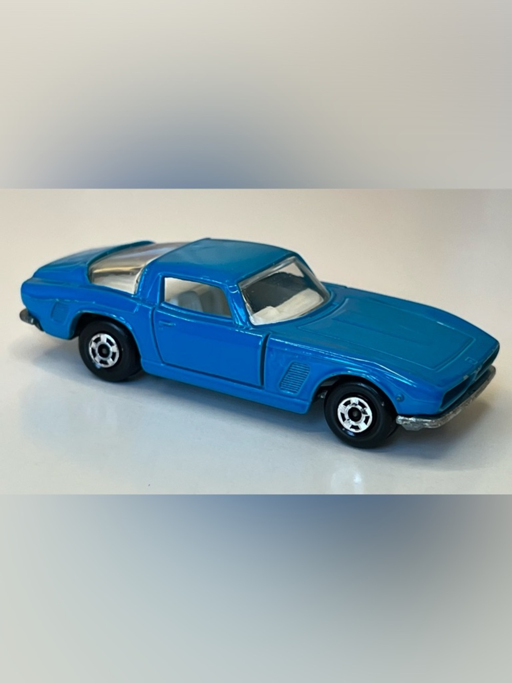 Vintage Matchbox Superfast No.14 Iso Grifo Blue Superfast England 1968 NEAR MINT